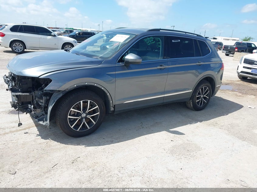 2021 VOLKSWAGEN TIGUAN 2.0L I-4 DI, DOHC, V(VIN: 3VV2B7AX5MM120405