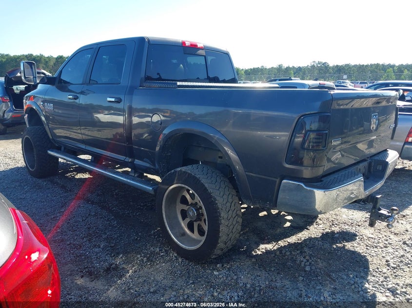 Vin: 3c6ur5fl5jg224150, lot: 45772497, ram 2500 laramie  4x4 6'4 box 20183