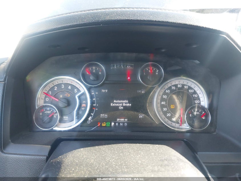 2018 Ram 2500 Laramie 4X4 6'4 Box VIN: 3C6UR5FL5JG224150 Lot: 45274673