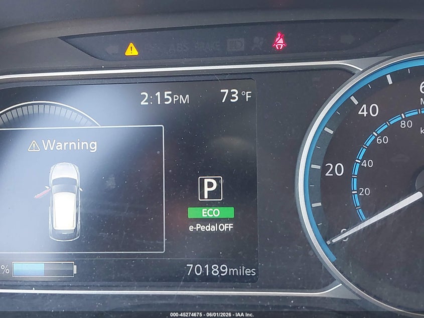 2018 Nissan Leaf S VIN: 1N4AZ1CP9JC316284 Lot: 45274675