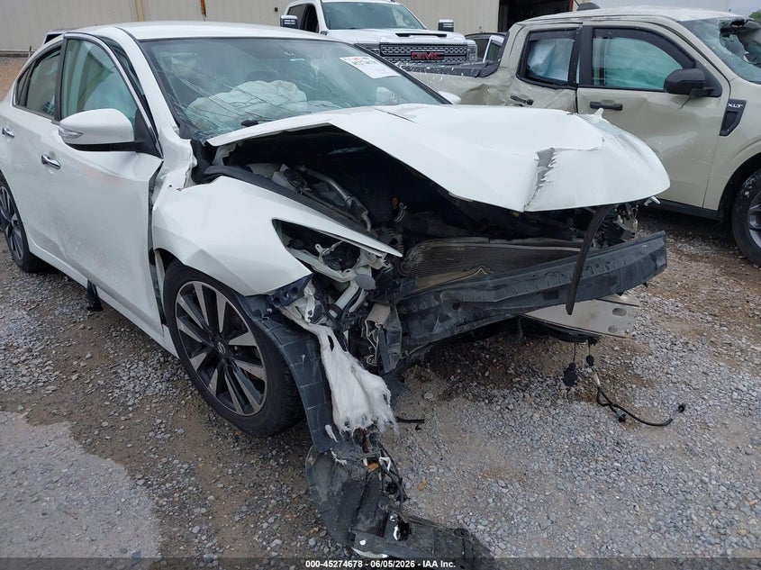 2018 Nissan Altima 2.5 2.5 Sl white Lot 111045274678 Vin 1N4AL3AP1JC192592
