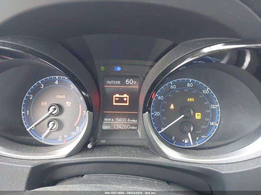 2016 TOYOTA COROLLA auction photo 7