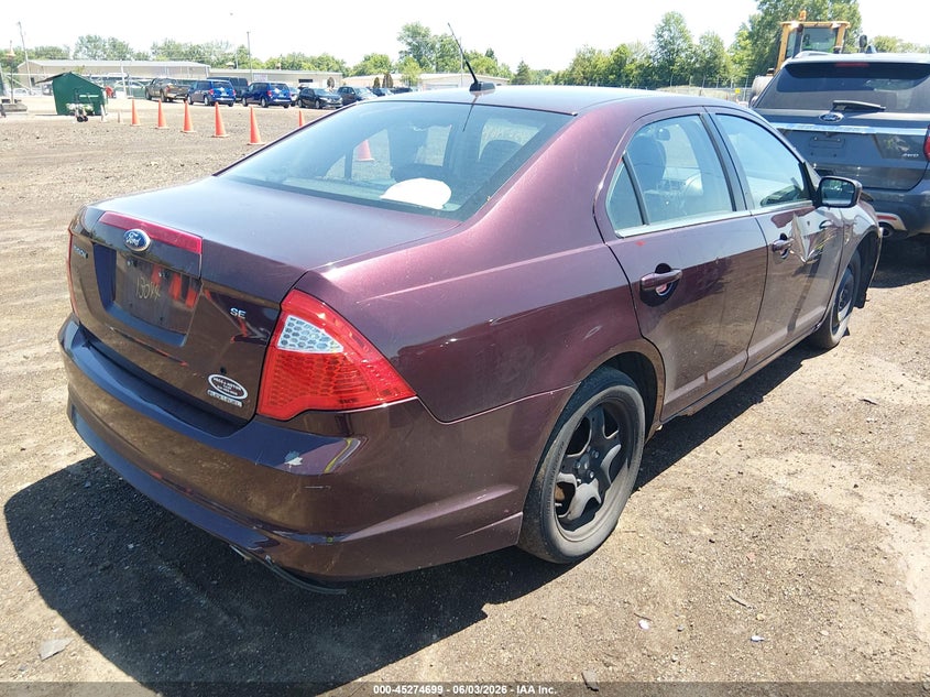 Vin: 3fahp0hg7br333868, lot: 45772523, ford fusion se 20114