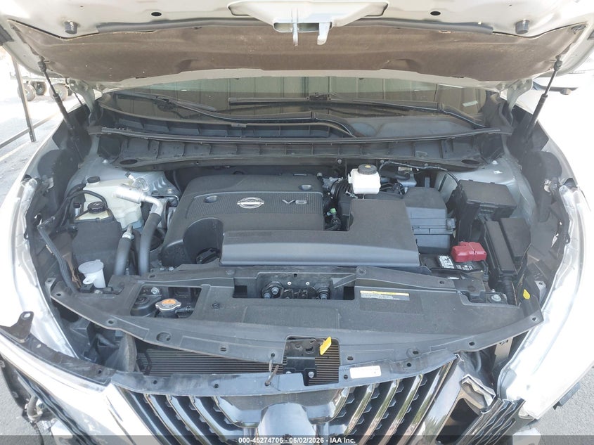 2017 Nissan Murano Sv VIN: 5N1AZ2MH2HN183238 Lot: 45274706