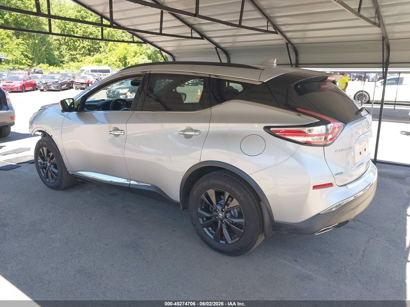 2017 Nissan Murano Sv VIN: 5N1AZ2MH2HN183238 Lot: 45274706