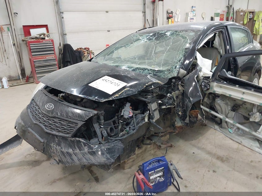 2013 Kia Rio Lx VIN: KNADM4A36D6131035 Lot: 45274721