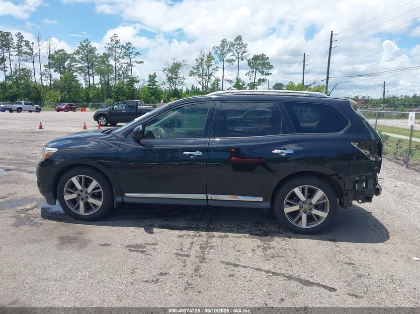 2015 Nissan Pathfinder Platinum VIN: 5N1AR2MN5FC624214 Lot: 45274725