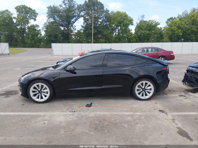 2021 Tesla Model 3 Long Range VIN: 5YJ3E1EB6MF974989 Lot: 45274746