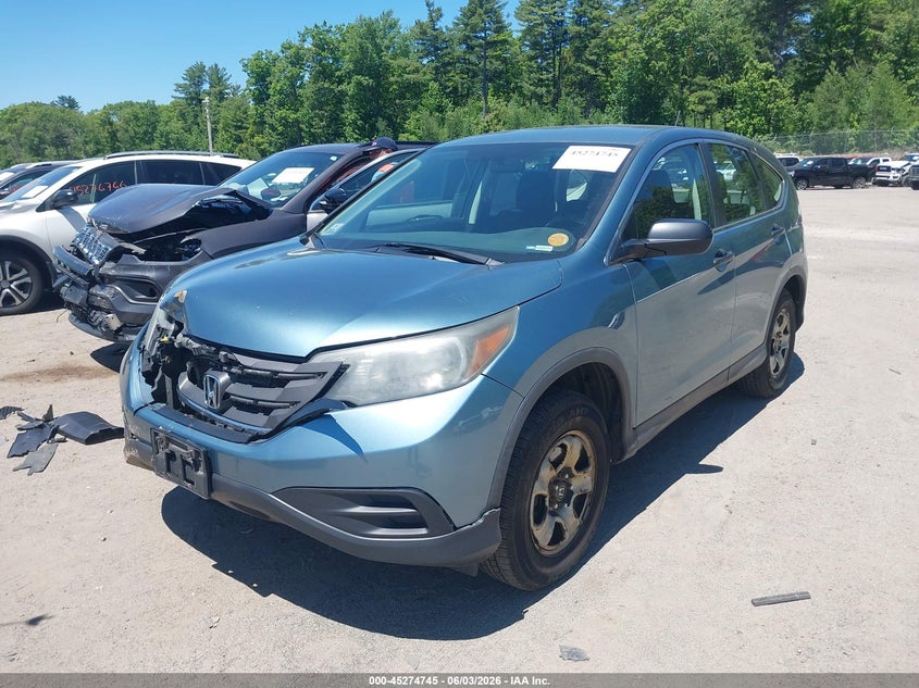 Vin: 2hkrm4h31dh692618, lot: 45772570, honda cr-v lx 20132