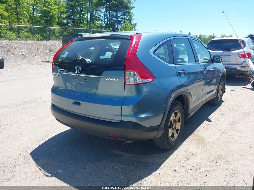 Vin: 2hkrm4h31dh692618, lot: 45772570, honda cr-v lx 20134