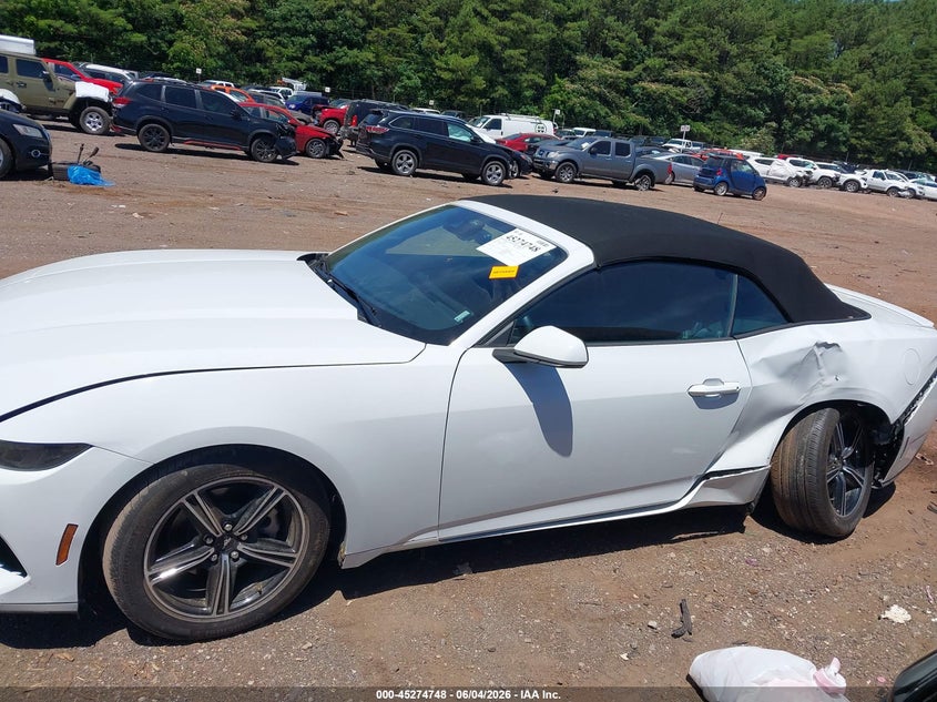 2025 Ford Mustang Ecoboost Premium VIN: 1FAGP8UHXS5123826 Lot: 45274748