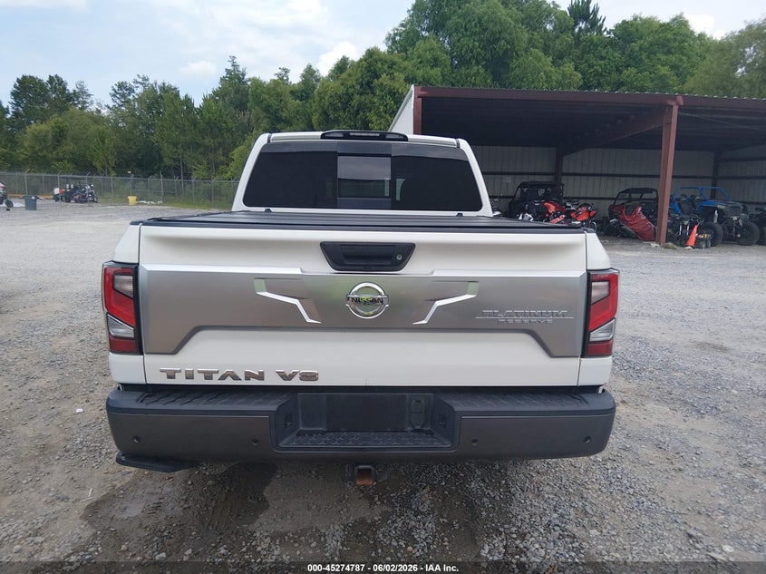 2020 Nissan Titan Platinum Reserve 4X2 VIN: 1N6AA1EF9LN509576 Lot: 45274787