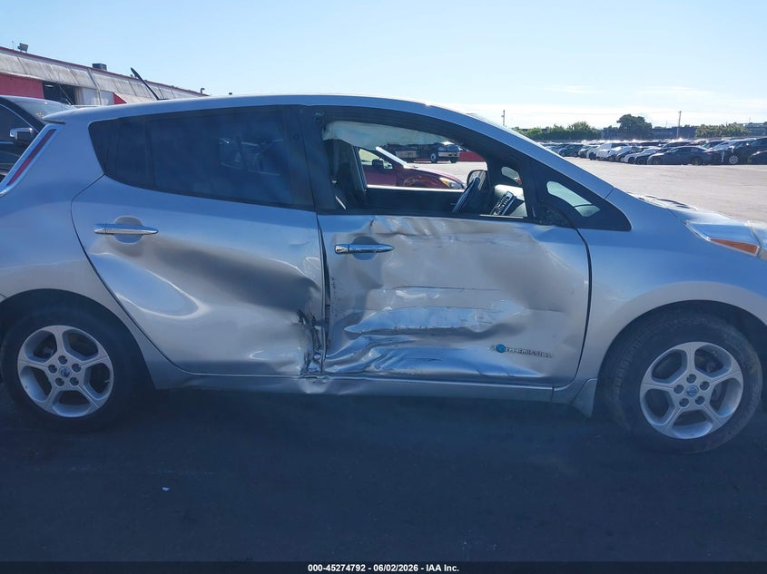 2013 Nissan Leaf Sv VIN: 1N4AZ0CPXDC402895 Lot: 45274792