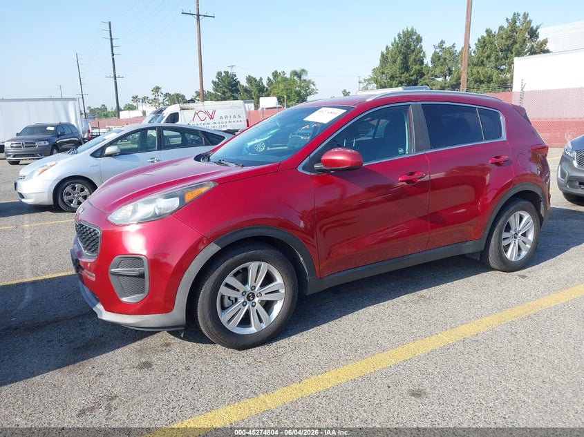 Vin: kndpm3ac8j7433359, lot: 45772628, kia sportage lx 20182