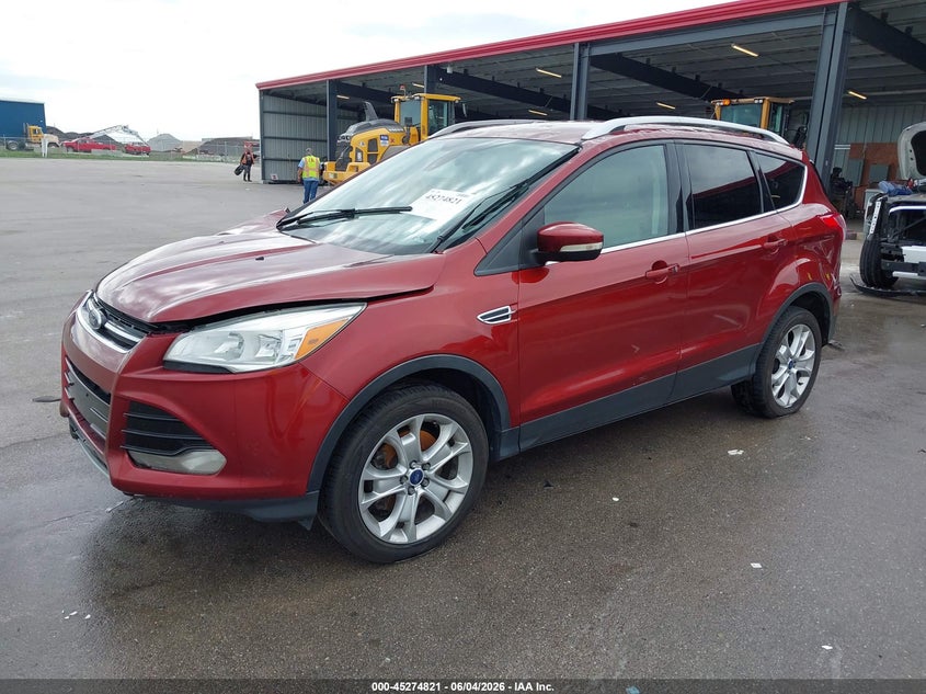 Vin: 1fmcu9j90gub72594, lot: 45772645, ford escape titanium 20162