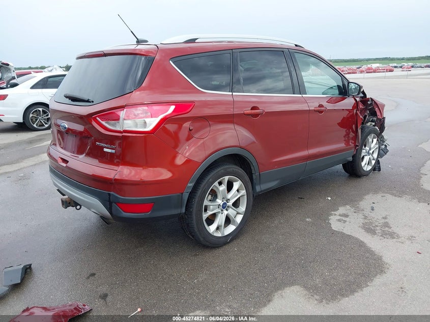 Vin: 1fmcu9j90gub72594, lot: 45772645, ford escape titanium 20164