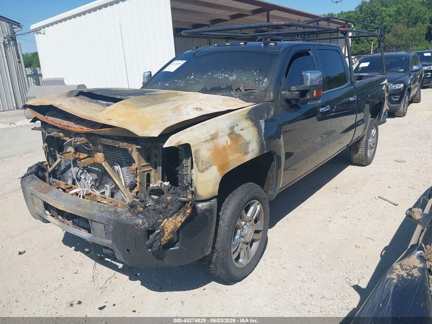 Vin: 1gc1kxey0jf138545, lot: 45772652, chevrolet silverado 2500hd high country 20182