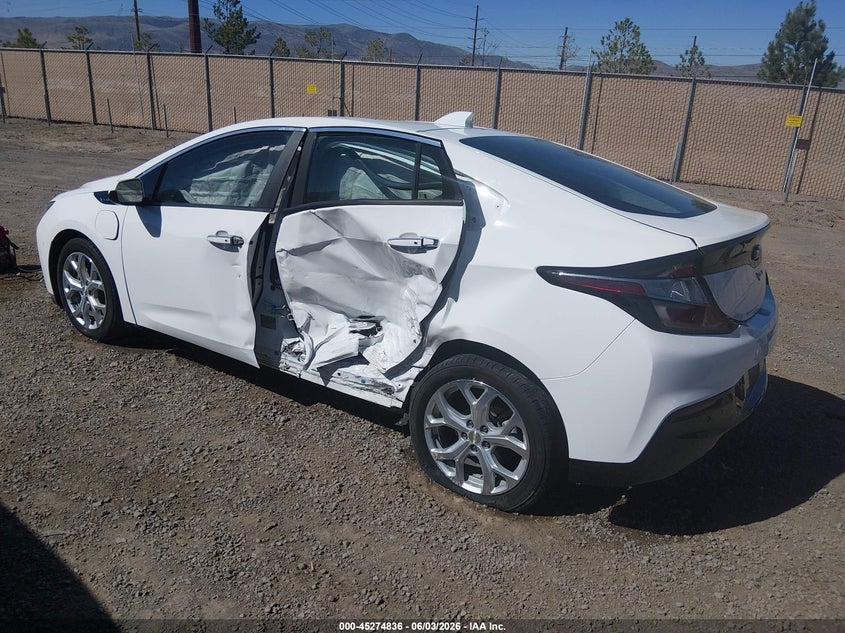 Vin: 1g1rd6s54hu216891, lot: 45772660, chevrolet volt premier 20173