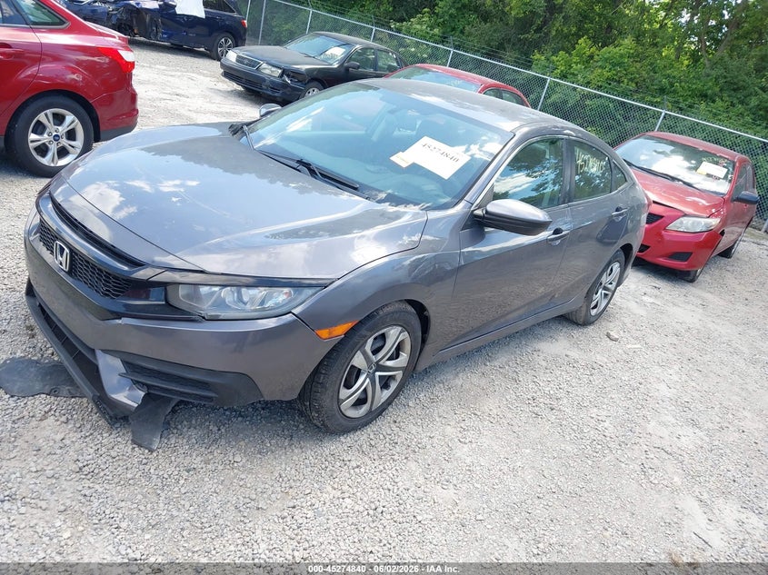 2018 Honda Civic Lx 19XFC2E58JE032298 photo 1