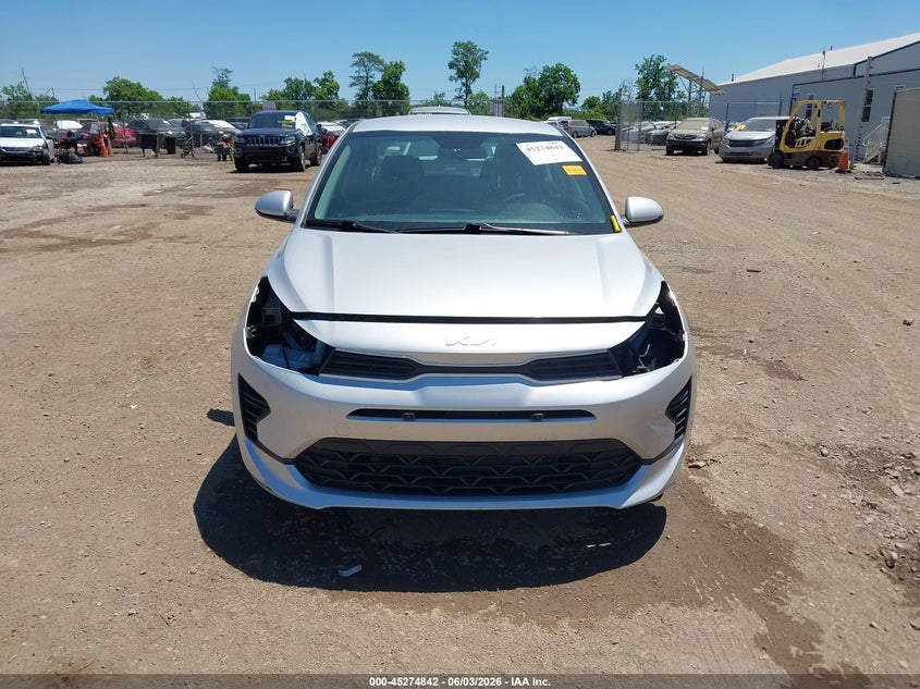 2022 Kia Rio Lx VIN: 3KPA24AD7NE504227 Lot: 45274842