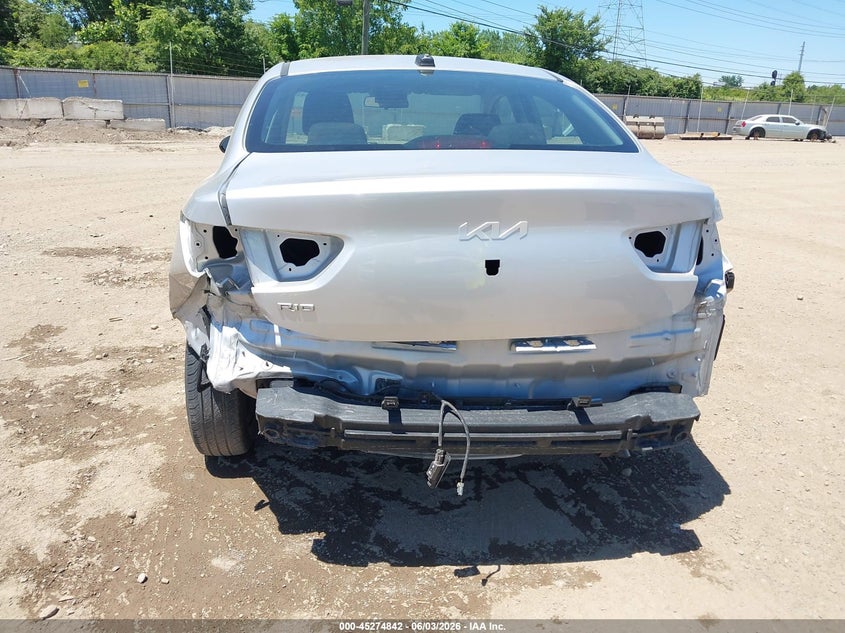 2022 Kia Rio Lx VIN: 3KPA24AD7NE504227 Lot: 45274842