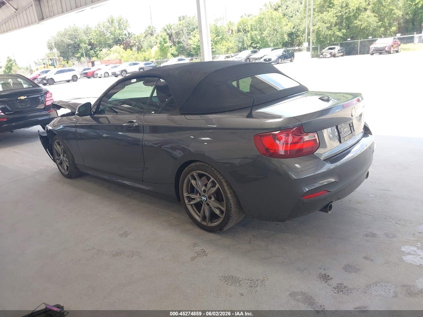 Vin: wba1m1c58gv393939, lot: 45772682, bmw m235i 20163