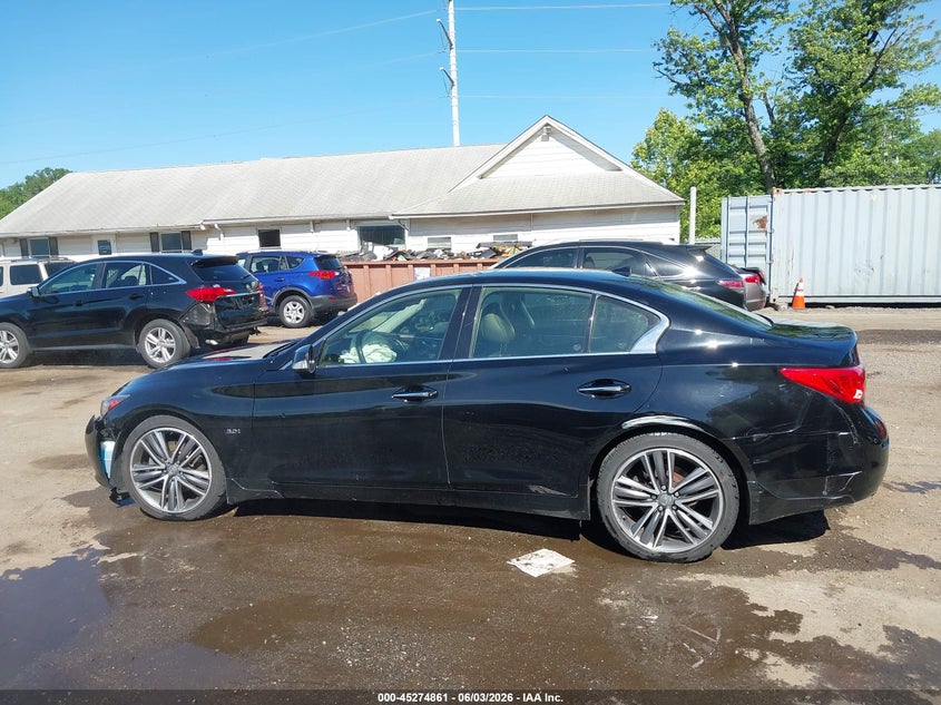 2017 Infiniti Q50 3.0T Premium VIN: JN1EV7AR9HM836104 Lot: 45274861