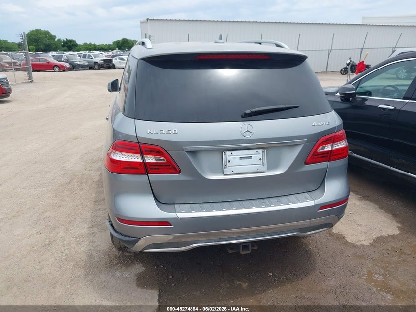 2013 Mercedes-Benz Ml 350 4Matic VIN: 4JGDA5HB2DA159115 Lot: 45274864