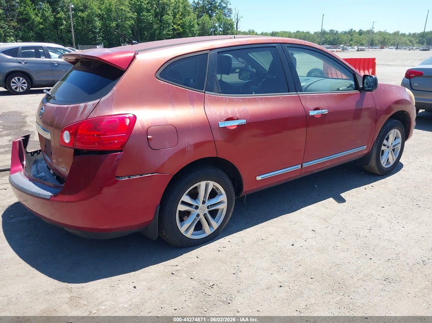 Vin: jn8as5mv6bw298592, lot: 45772695, nissan rogue s 20114
