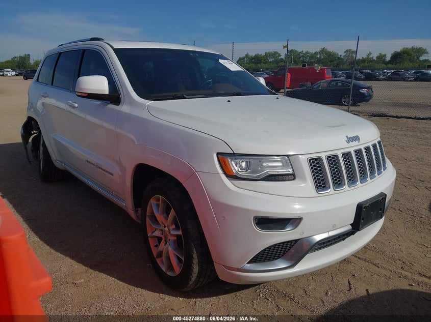 Vin: 1c4rjfjg1fc726167, lot: 45772704, jeep grand cherokee summit 2015 img_1