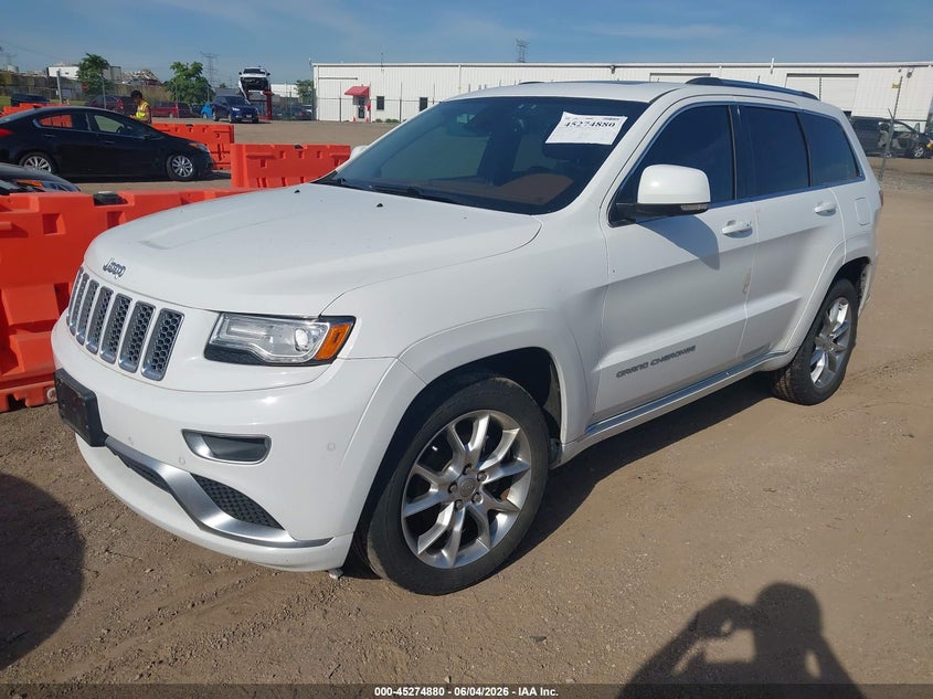 Vin: 1c4rjfjg1fc726167, lot: 45772704, jeep grand cherokee summit 20152