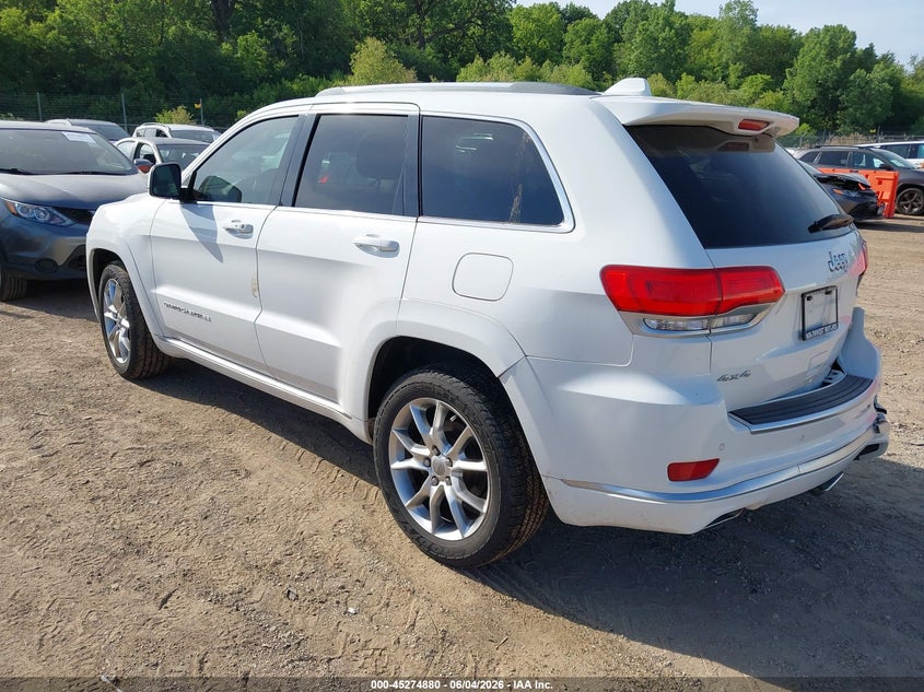 Vin: 1c4rjfjg1fc726167, lot: 45772704, jeep grand cherokee summit 20153