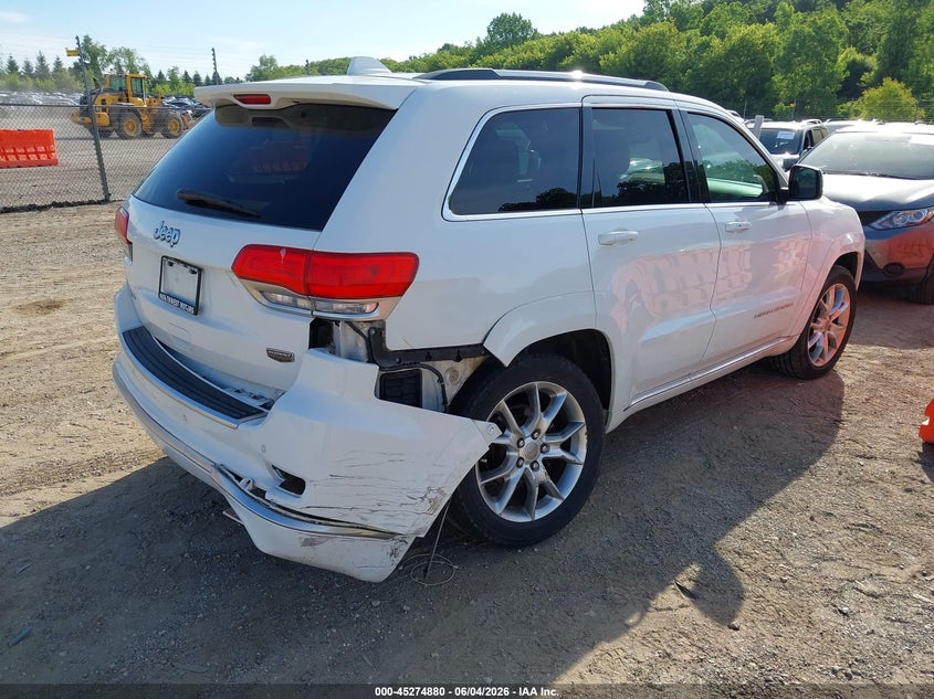 Vin: 1c4rjfjg1fc726167, lot: 45772704, jeep grand cherokee summit 20154