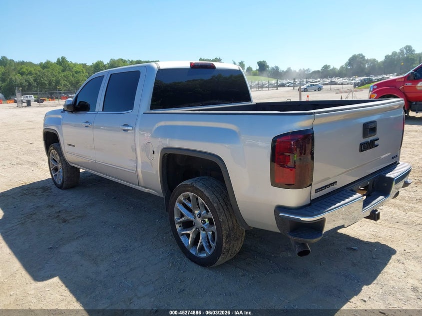 Vin: 3gtu2uec2fg223585, lot: 45772710, gmc sierra 1500 sle 20153