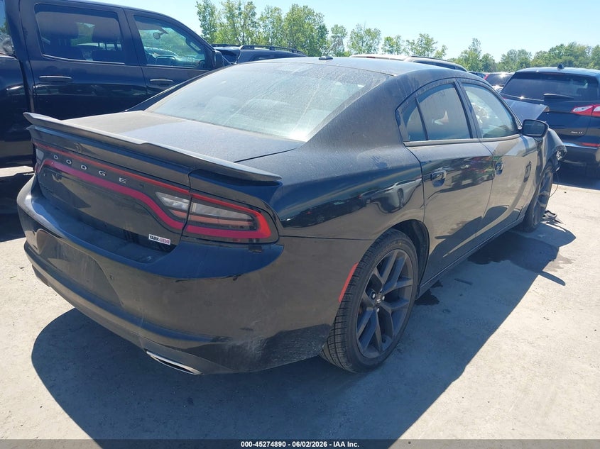 Vin: 2c3cdxbg9kh500617, lot: 45772714, dodge charger sxt rwd 20194