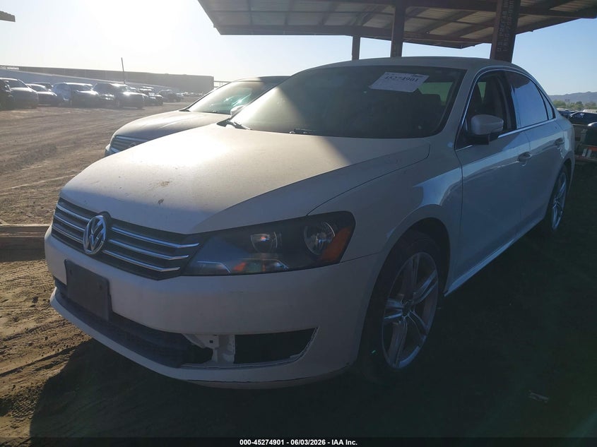2014 Volkswagen Passat 1.8t Se 1VWBT7A35EC037680 photo 1