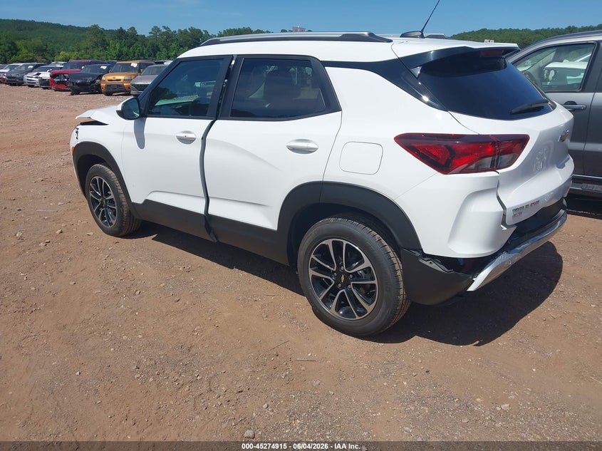 Vin: kl79mrsl3sb130155, lot: 45772739, chevrolet trailblazer awd lt 20253