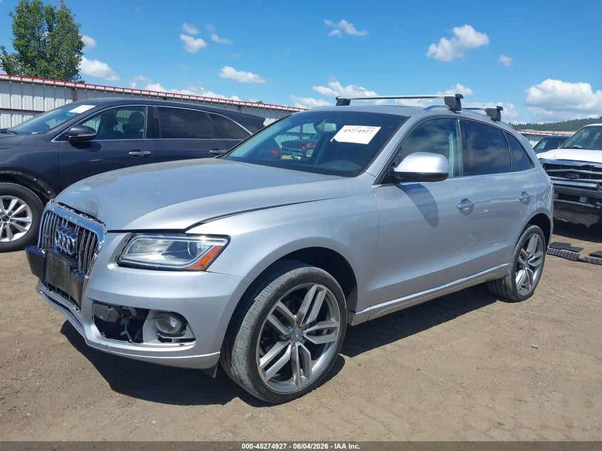 Vin: wa1l2afp3ga068762, lot: 45772751, audi q5 2.0t premium 20162