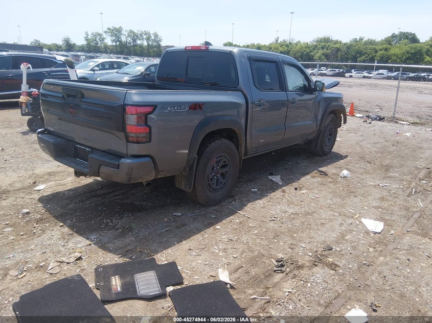 Vin: 1n6ed1ek8sn653592, lot: 45772768, nissan frontier pro-4x 4x4 20254