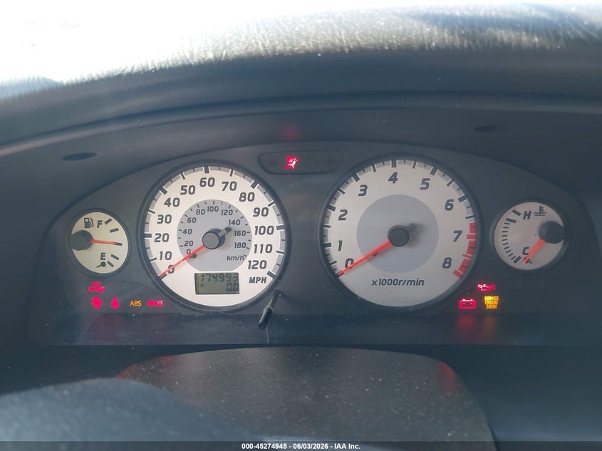 2001 Nissan Pathfinder Se VIN: JN8DR09Y61W606907 Lot: 45274945
