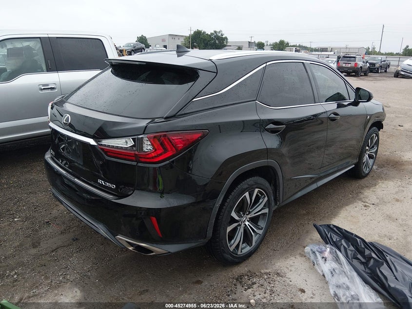 Vin: 2t2bzmcaxgc028314, lot: 45772779, lexus rx 350 f sport 20164