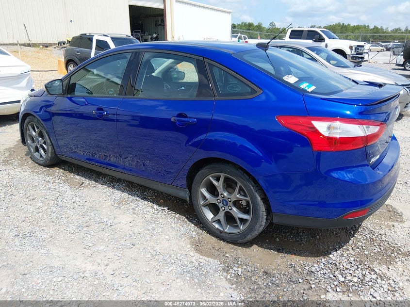 Vin: 1fadp3f22el244011, lot: 45772799, ford focus se 20143