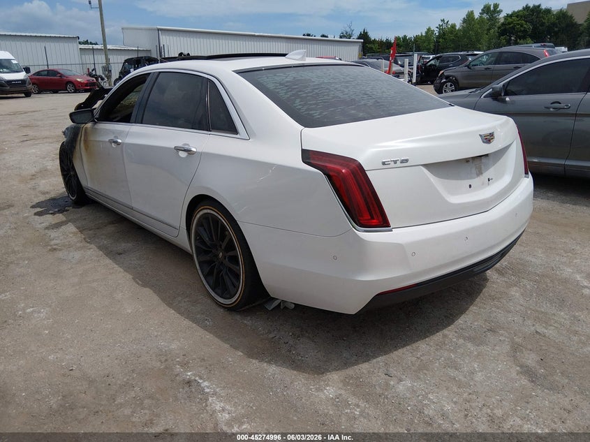 Vin: 1g6kc5rx9hu137779, lot: 45772820, cadillac ct6 luxury 20173