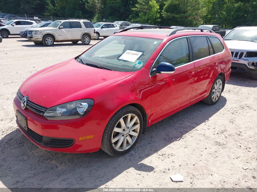 Vin: 3vwpl7aj2em609095, lot: 45772823, volkswagen jetta sportwagen 2.0l tdi 20142