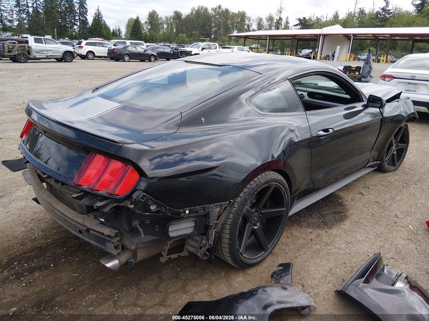 Vin: 1fa6p8thxf5388927, lot: 45772830, ford mustang ecoboost 20154