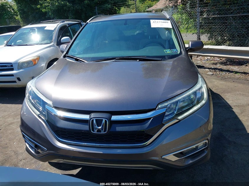 2015 Honda Cr-V Ex-L VIN: 5J6RM4H72FL045608 Lot: 45275009