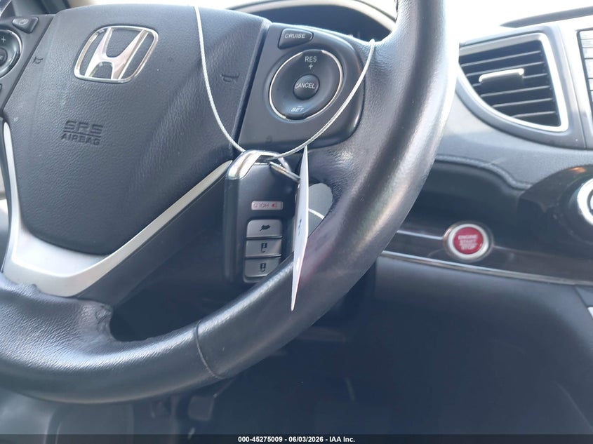 2015 Honda Cr-V Ex-L VIN: 5J6RM4H72FL045608 Lot: 45275009