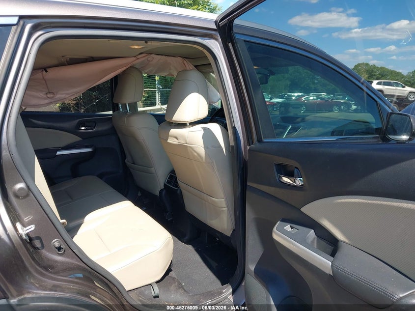 2015 Honda Cr-V Ex-L VIN: 5J6RM4H72FL045608 Lot: 45275009