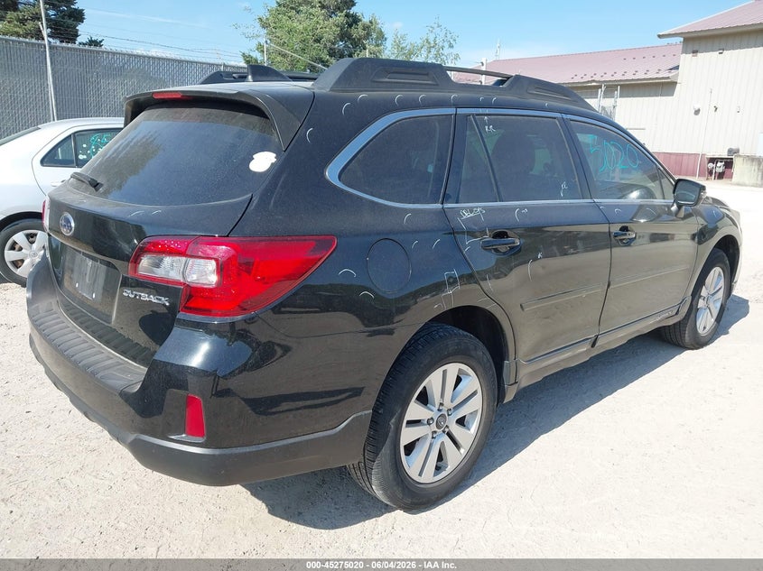 Vin: 4s4bsbfc6g3354089, lot: 45772845, subaru outback 2.5i premium 20164