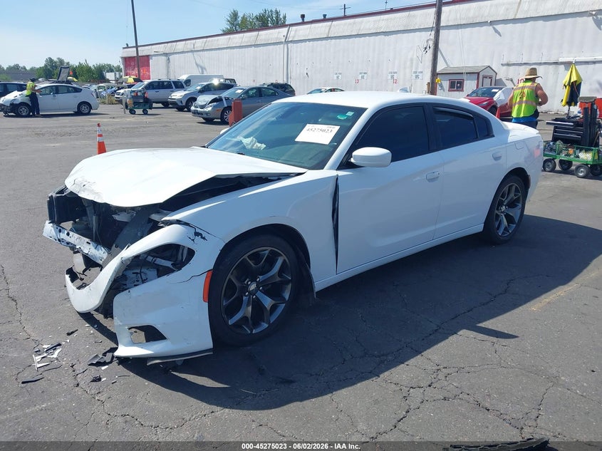 2015 DODGE CHARGER auction photo 2